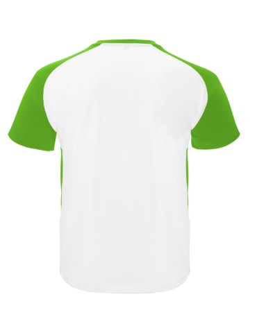 Pánské sportovní tričko TEAM 1 - bílá/zelená