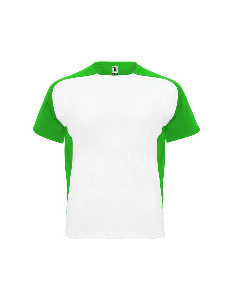 Dětský sportovní dres TEAM 1 - bílá/zelené