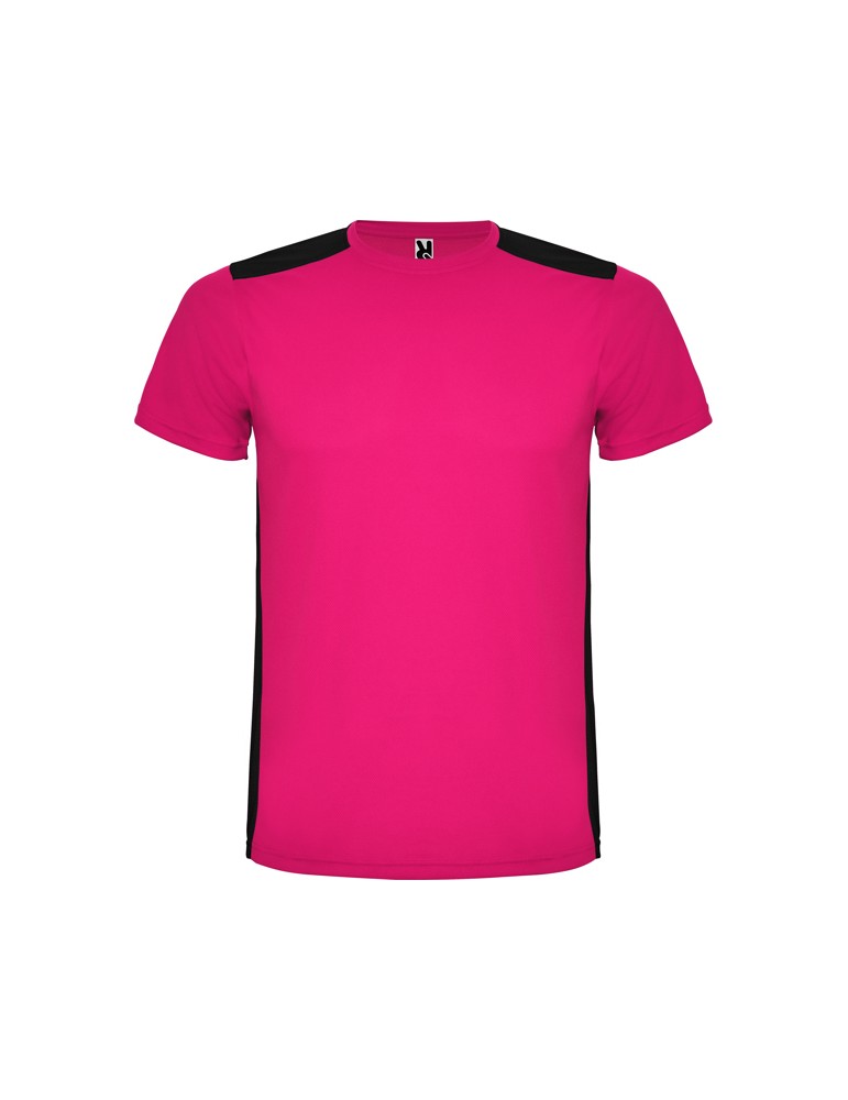 Pánské sportovní tričko Detroit - fuchsia/černá