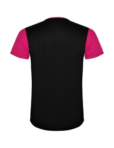 Pánské sportovní tričko Detroit - fuchsia/černá