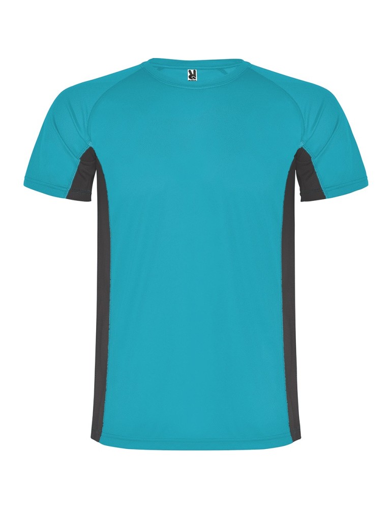 Sportovní dres ROLY - tyrkysová/tmavošedá