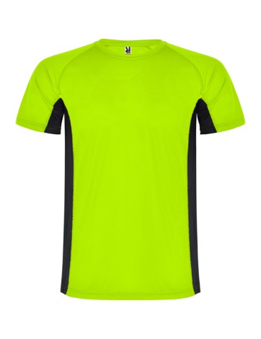 Sportovní dres ROLY - svítivě zelená/černá