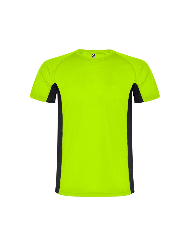 Sportovní dres ROLY - svítivě zelená/černá