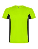 Sportovní dres ROLY - svítivě zelená/černá