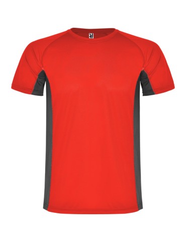 Sportovní dres ROLY - červená/tmavošedá (6046)