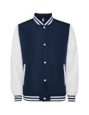 Klubová bunda s logem a nápisem - navy/bílá