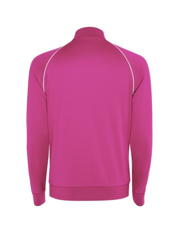 Sportovní bunda s logem a nápisem - růžová