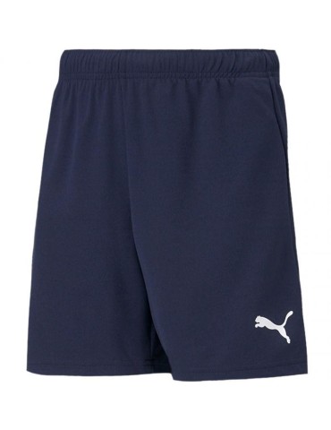 Šortky Puma teamRISE Jr (tm.modrá)