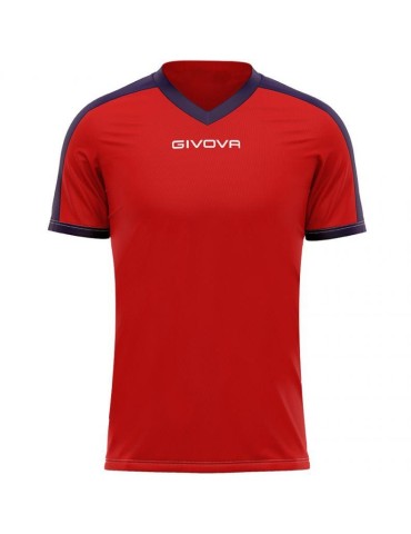 Dres Givova Revolution Interlock (červená-tm.modrá)
