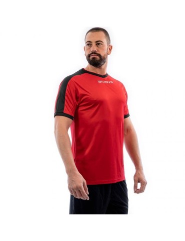 Dres Givova Revolution Interlock (červená-černá)