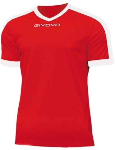 Dres Givova Revolution Interlock (červená-bílá)