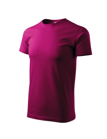 Tričko pánské Basic 129 fuchsia red
