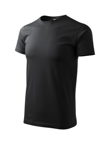 Tričko pánské Basic 129 ebony gray