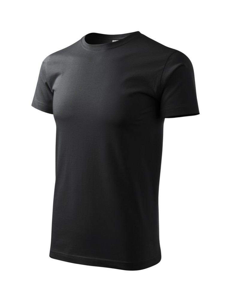 Tričko pánské Basic 129 ebony gray