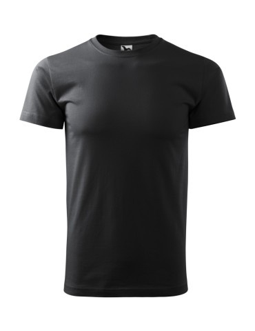 Tričko pánské Basic 129 ebony gray