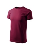Tričko pánské Basic 129 garnet