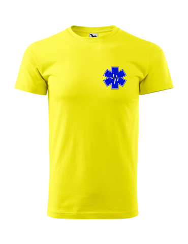 Tričko pánské ZDRAVOTNÍK (žlutá)
