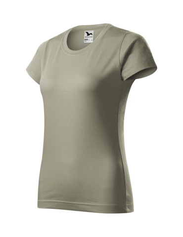 Tričko dámské Basic 134 světlá khaki