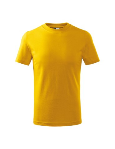 Tričko dětské Basic 138 žlutá