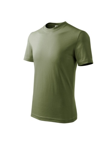 Tričko dětské Basic 138 světlá khaki