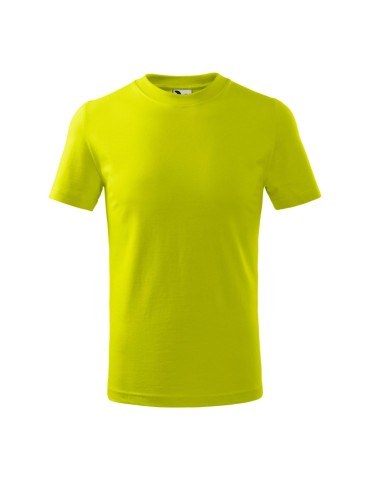 Tričko dětské Basic 138 limetková