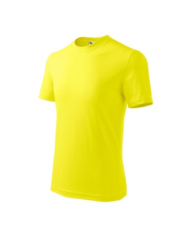 Tričko dětské Basic 138 citronová