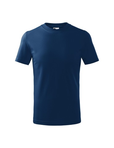 Tričko dětské Basic 138 půlnoční modrá