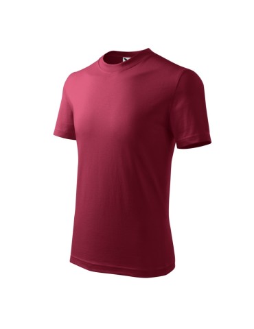 Tričko dětské Basic 138 garnet