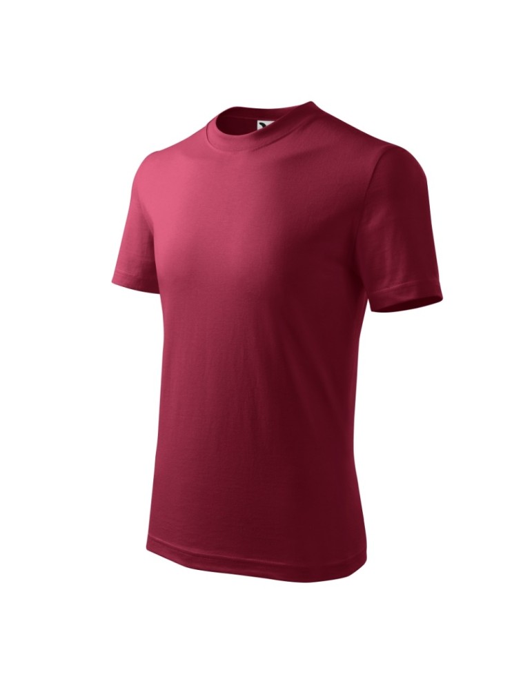 Tričko dětské Basic 138 garnet