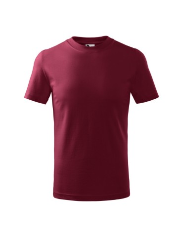Tričko dětské Basic 138 garnet