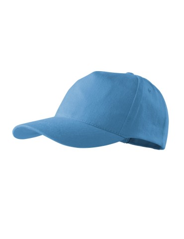 Čepice unisex 5P 307 azurově modrá