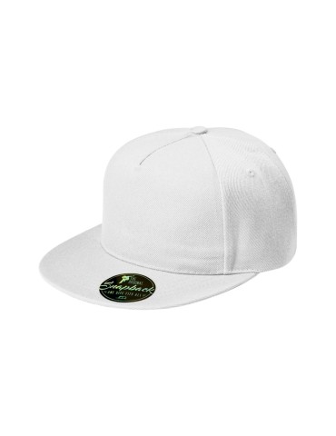 Čepice unisex Rap 5P 301 bílá