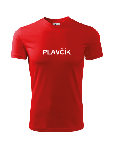Funkční tričko pánské PLAVČÍK (červené)