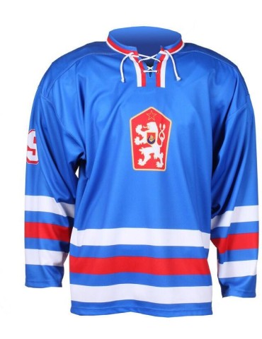 Replika ČSSR 1976 hokejový dres modrá