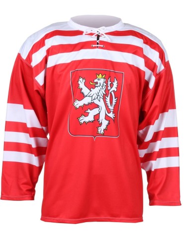 Replika ČSR 1947 hokejový dres červená