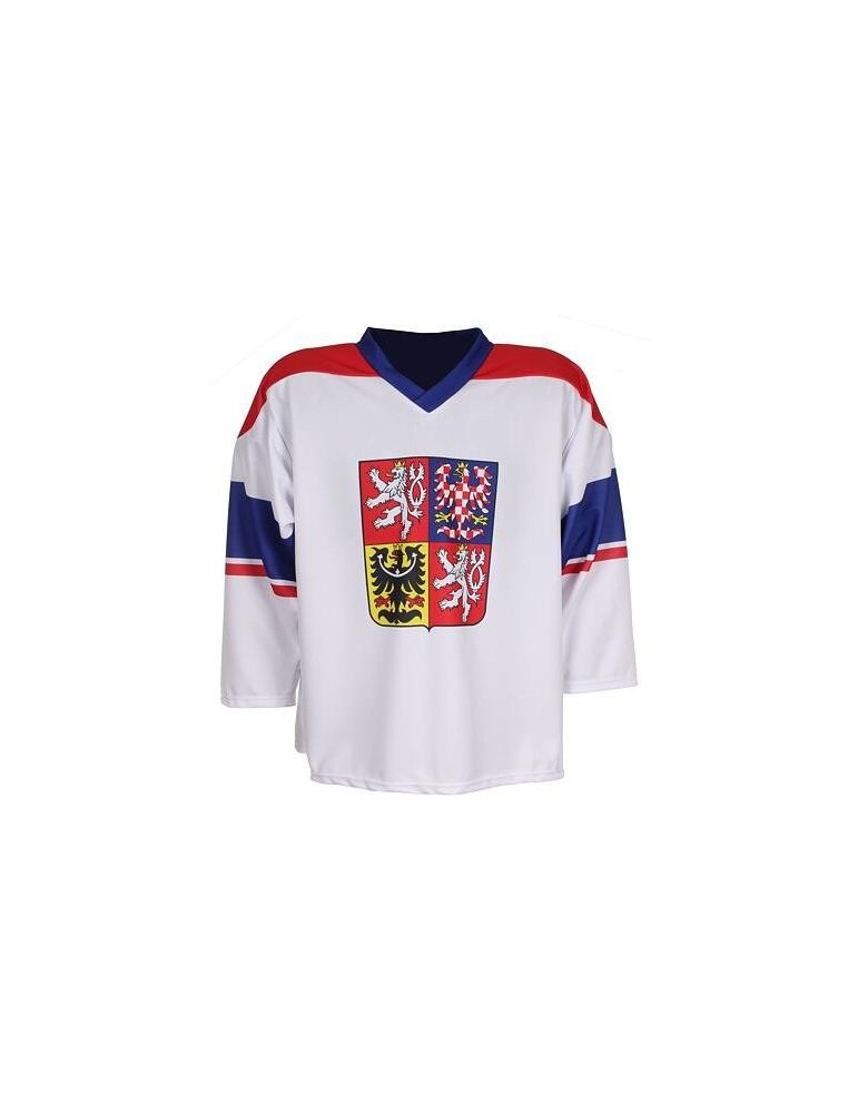 Replika ČR 2024 hokejový dres bílá