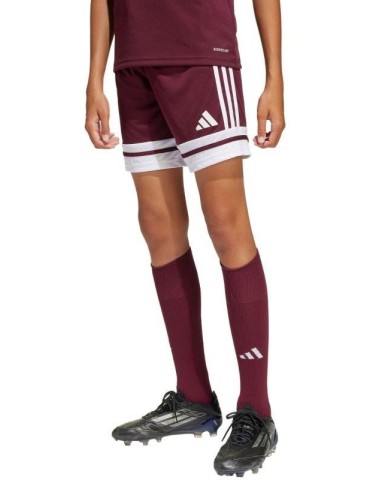 Šortky adidas Squadra 25 JR (tm.červená)