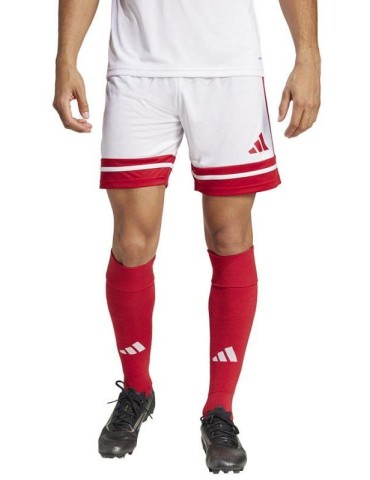 Šortky adidas squadra 25 (bílo-červená)