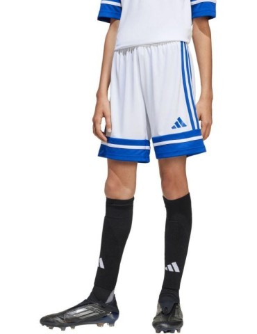 Šortky adidas squadra 25 JR (bílo-modré)