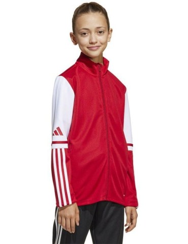 Mikina adidas Squadra 25 Training JR (červeno-bílá)