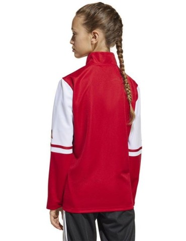 Mikina adidas Squadra 25 Training JR (červeno-bílá)