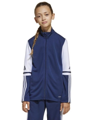 Mikina adidas Squadra 25 Training Jr (tm. modro-bílá)