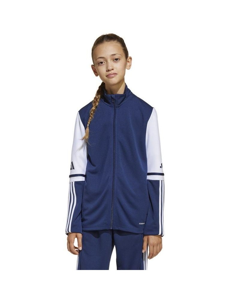 Mikina adidas Squadra 25 Training Jr (tm. modro-bílá)