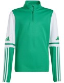 Mikina adidas Squadra 25 Training Top JR (sv. zeleno-bílá)